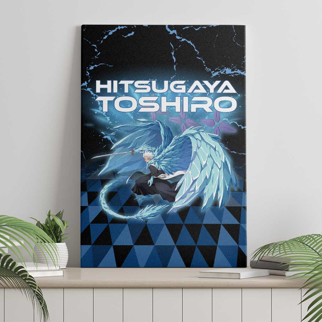 Hitsugaya Toshiro Bleach Canvas Wall Art Ice Element Anime Crystal Style