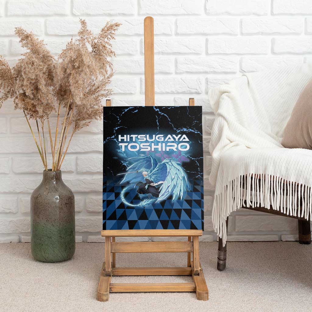 Hitsugaya Toshiro Bleach Canvas Wall Art Ice Element Anime Crystal Style