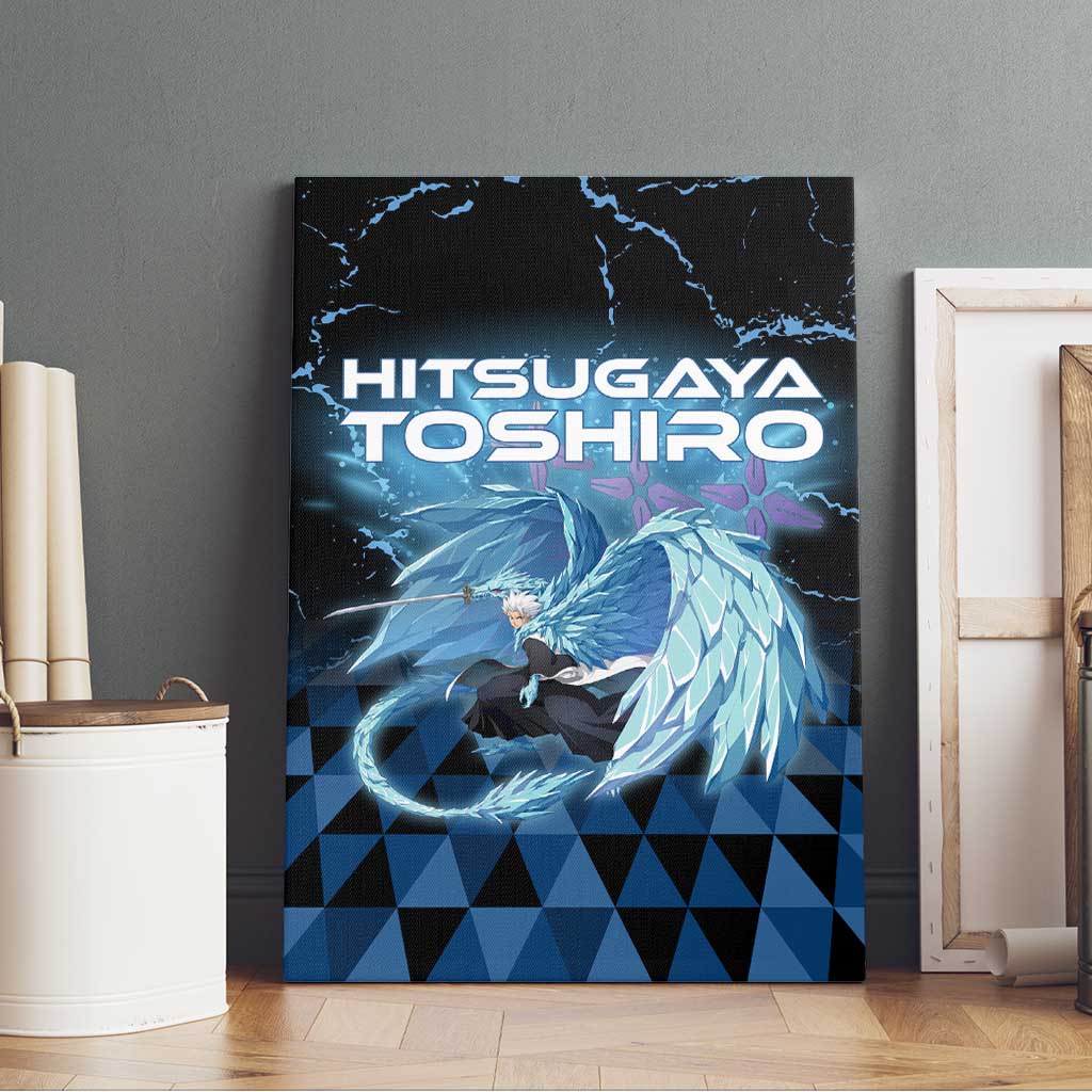 Hitsugaya Toshiro Bleach Canvas Wall Art Ice Element Anime Crystal Style