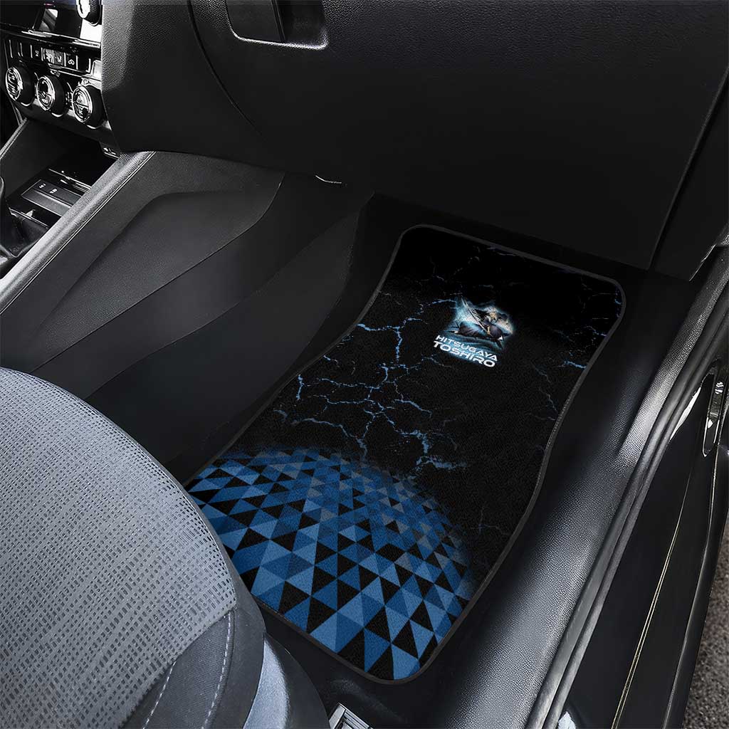 Hitsugaya Toshiro Bleach Car Mats Ice Element Anime Crystal Style