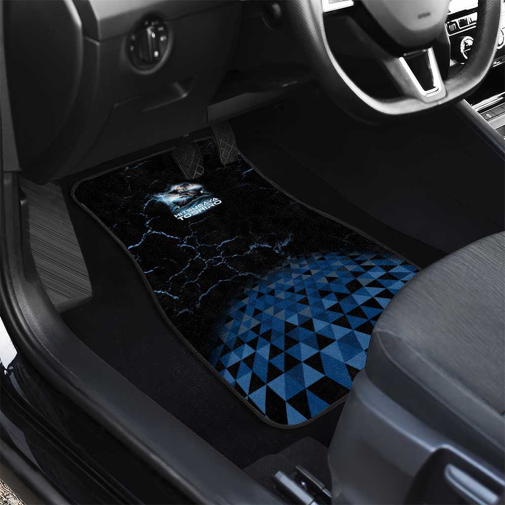 Hitsugaya Toshiro Bleach Car Mats Ice Element Anime Crystal Style