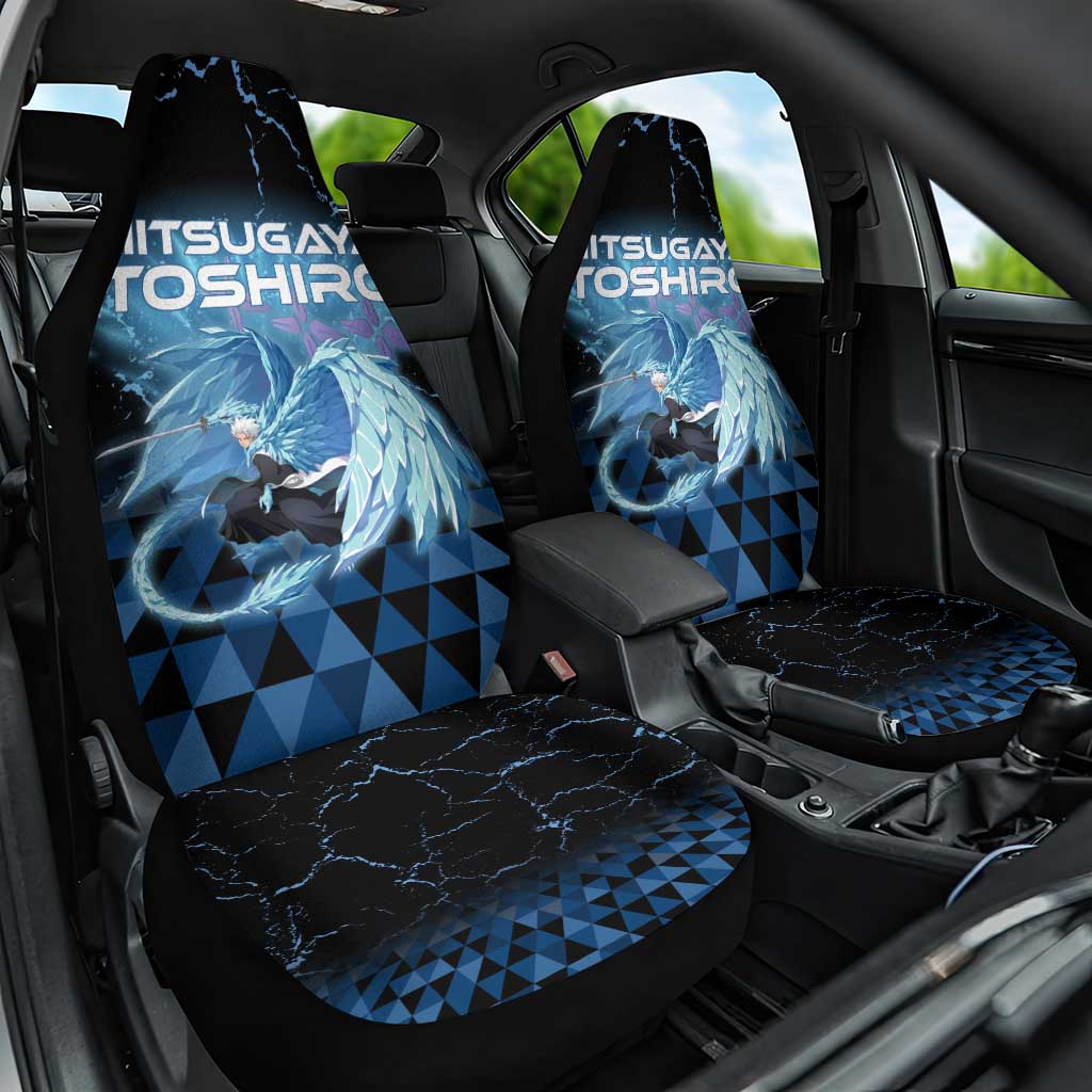 Hitsugaya Toshiro Bleach Car Seat Cover Ice Element Anime Crystal Style