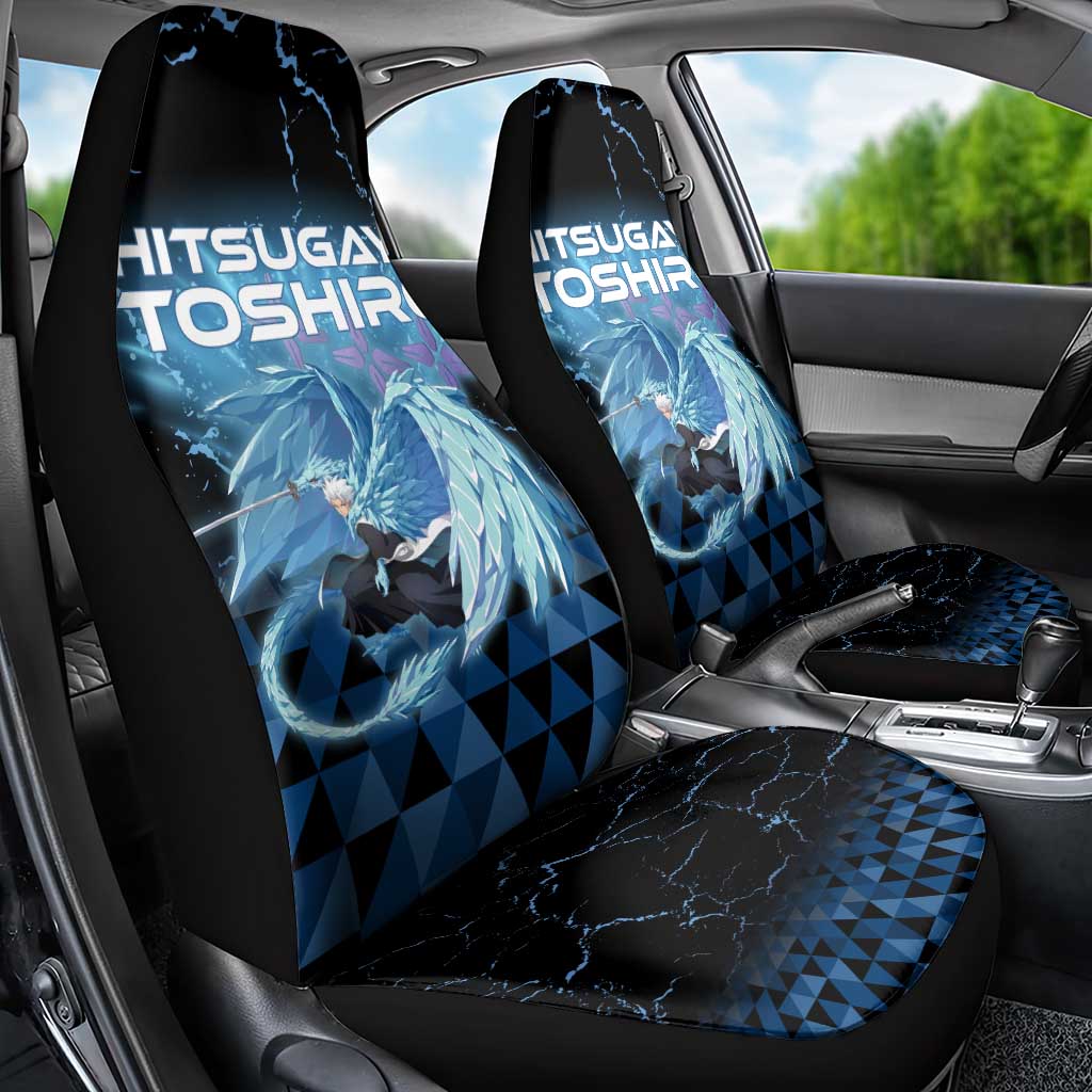 Hitsugaya Toshiro Bleach Car Seat Cover Ice Element Anime Crystal Style