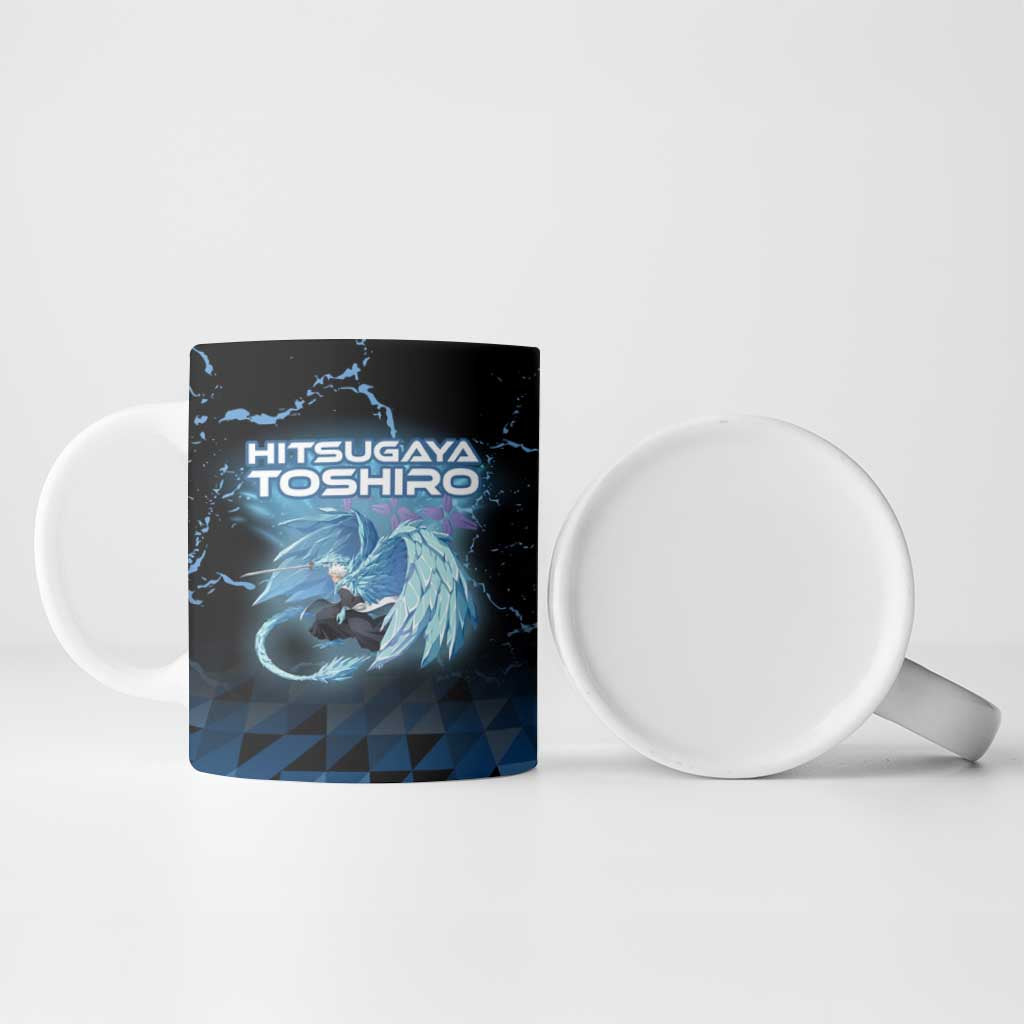 Hitsugaya Toshiro Bleach Ceramic Mug Ice Element Anime Crystal Style