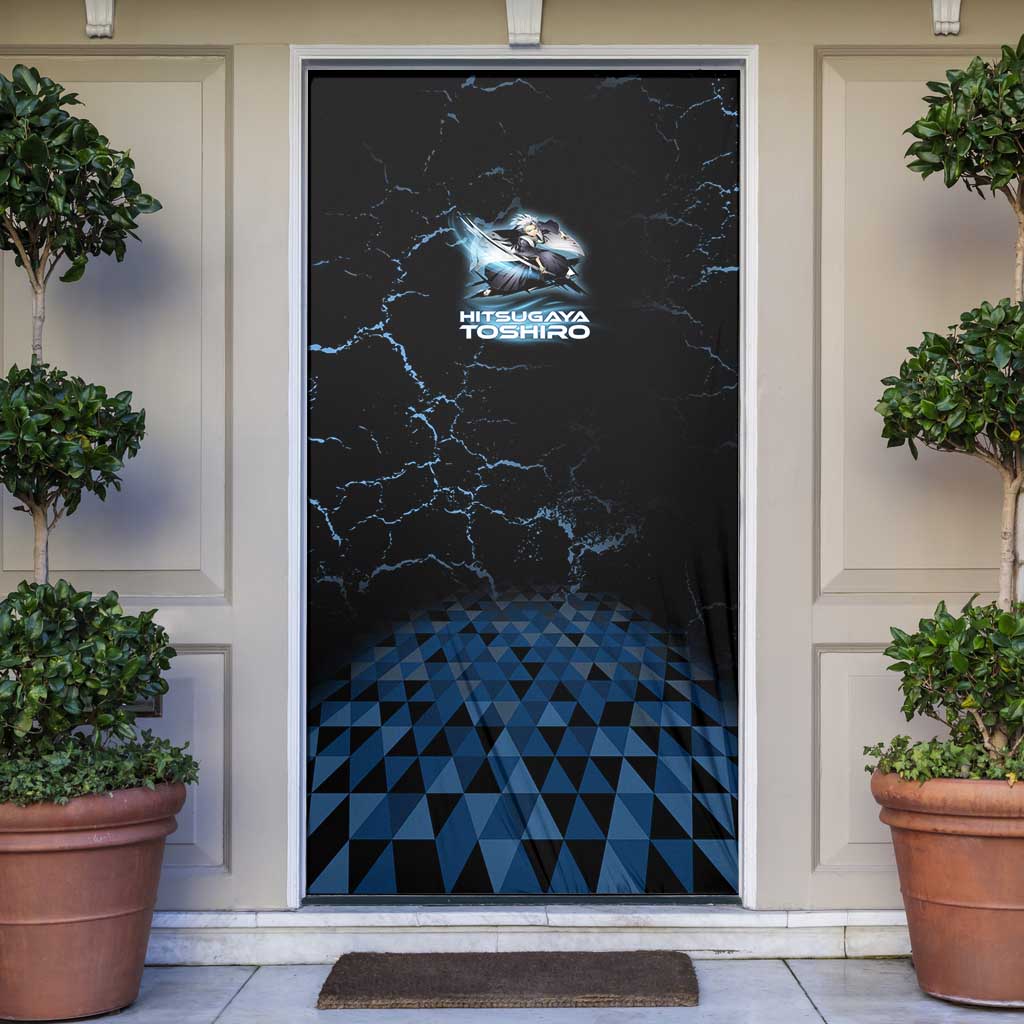 Hitsugaya Toshiro Bleach Door Cover Ice Element Anime Crystal Style
