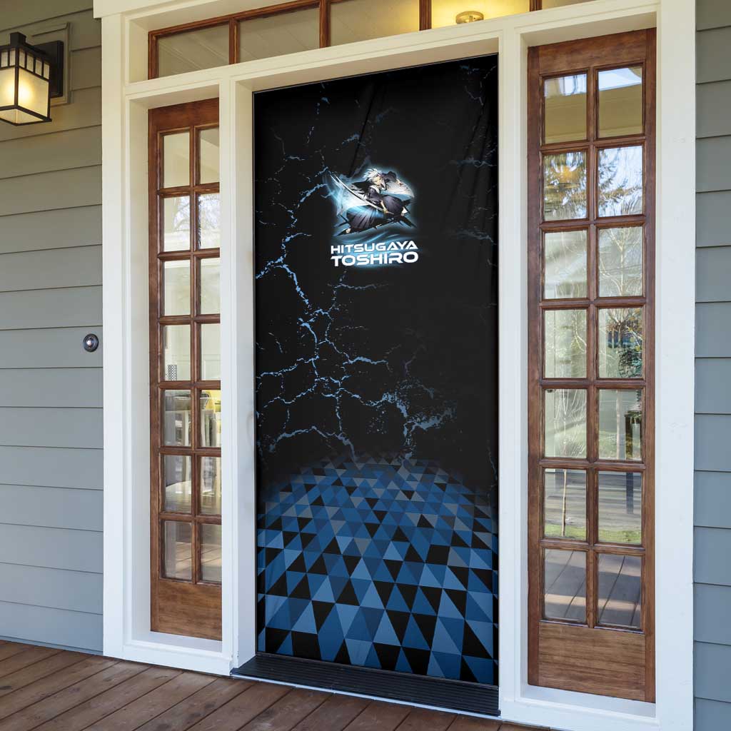 Hitsugaya Toshiro Bleach Door Cover Ice Element Anime Crystal Style