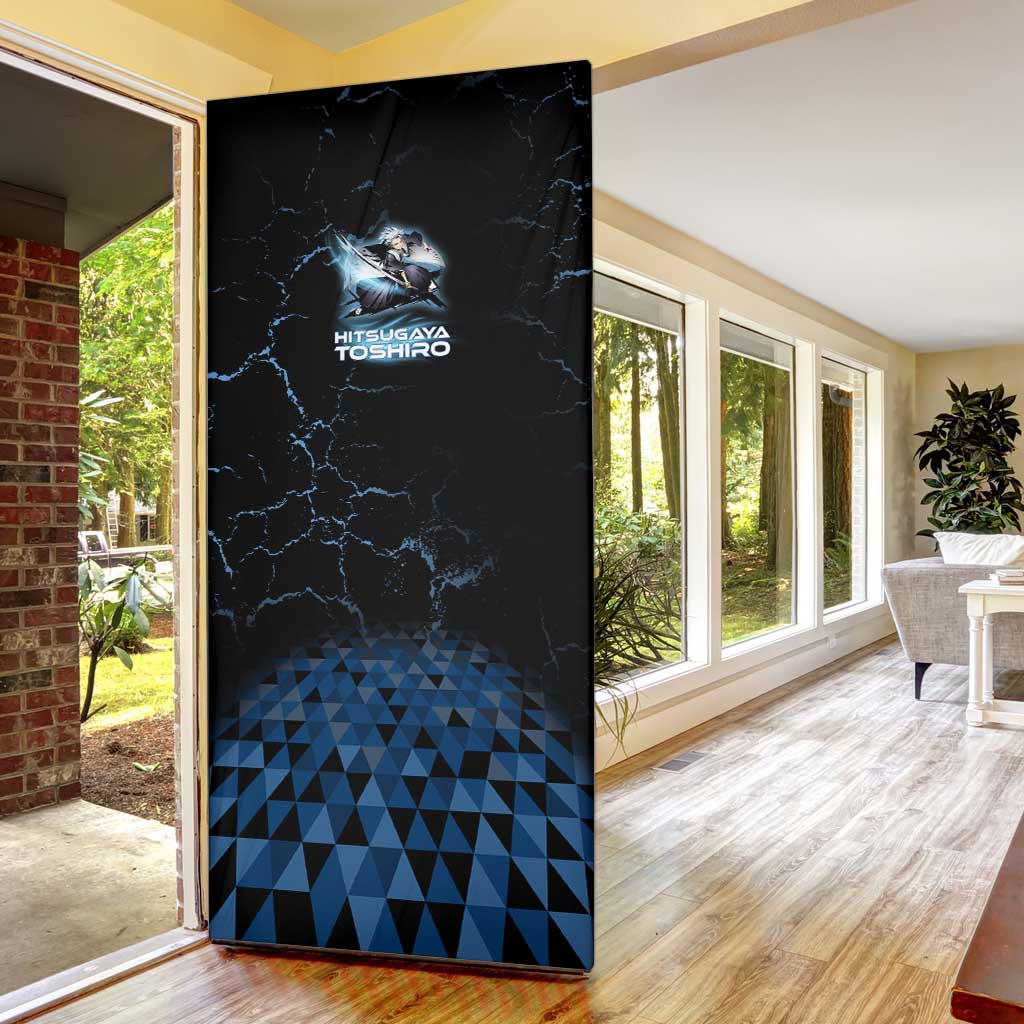 Hitsugaya Toshiro Bleach Door Cover Ice Element Anime Crystal Style