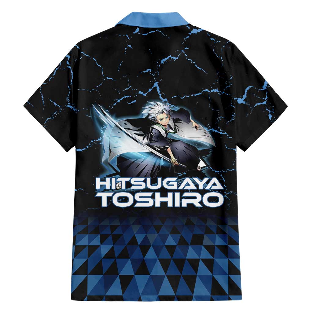 Hitsugaya Toshiro Bleach Family Matching Mermaid Dress and Hawaiian Shirt Ice Element Anime Crystal Style