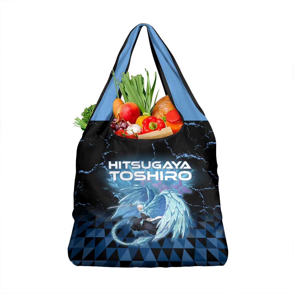Hitsugaya Toshiro Bleach Grocery Bag Ice Element Anime Crystal Style
