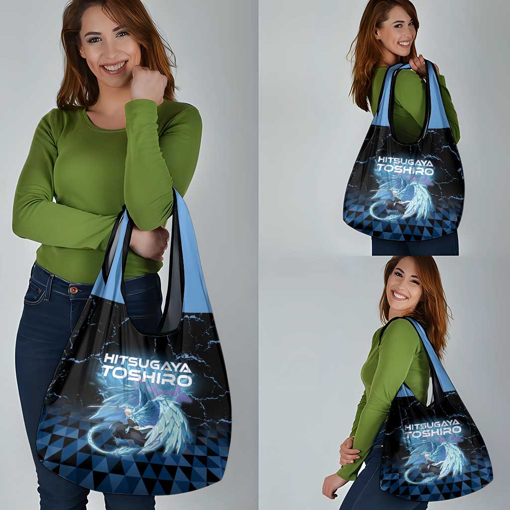 Hitsugaya Toshiro Bleach Grocery Bag Ice Element Anime Crystal Style