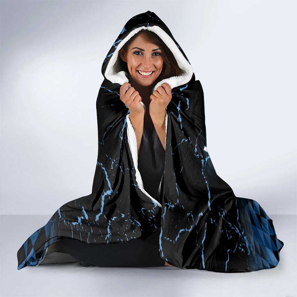 Hitsugaya Toshiro Bleach Hooded Blanket Ice Element Anime Crystal Style