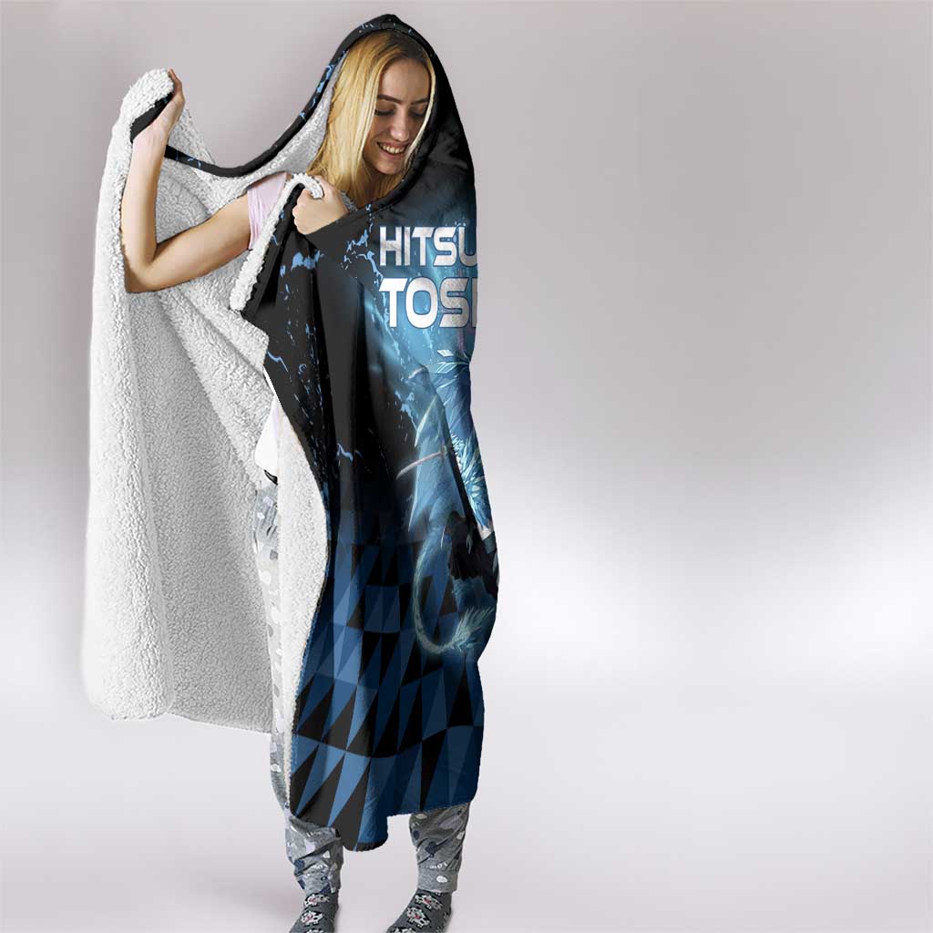 Hitsugaya Toshiro Bleach Hooded Blanket Ice Element Anime Crystal Style
