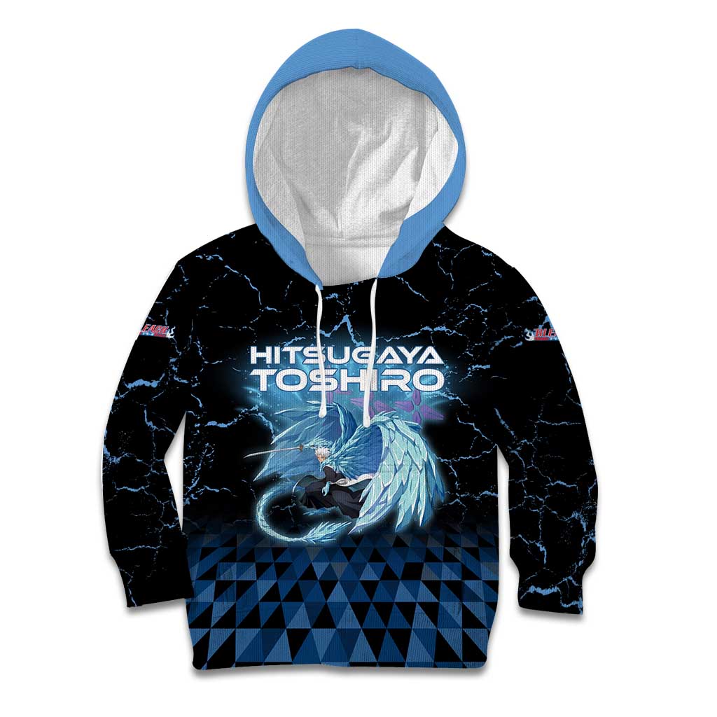 Hitsugaya Toshiro Bleach Kid Hoodie Ice Element Anime Crystal Style