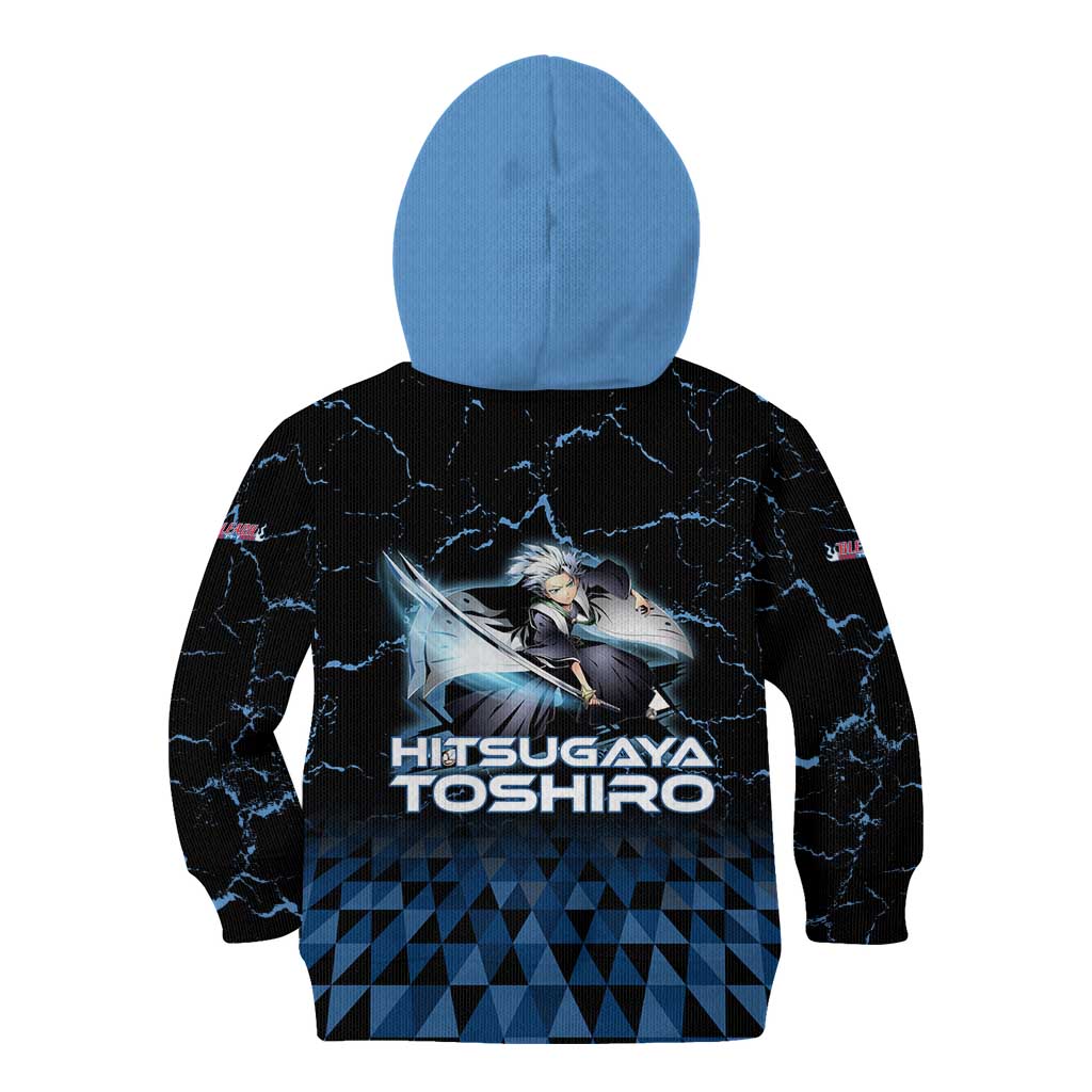 Hitsugaya Toshiro Bleach Kid Hoodie Ice Element Anime Crystal Style