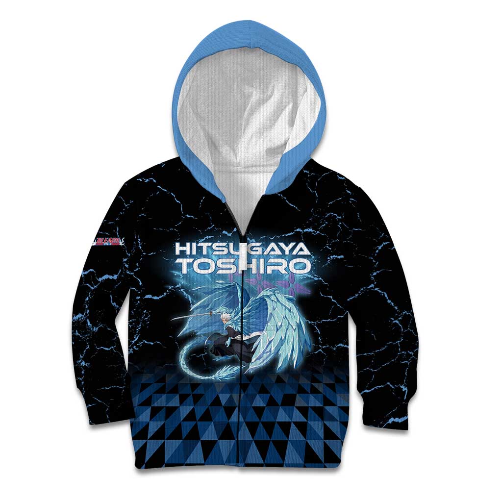 Hitsugaya Toshiro Bleach Kid Hoodie Ice Element Anime Crystal Style