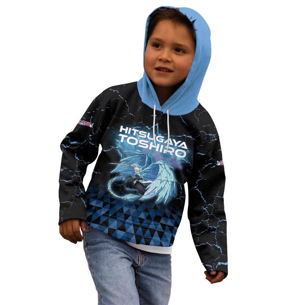 Hitsugaya Toshiro Bleach Kid Hoodie Ice Element Anime Crystal Style