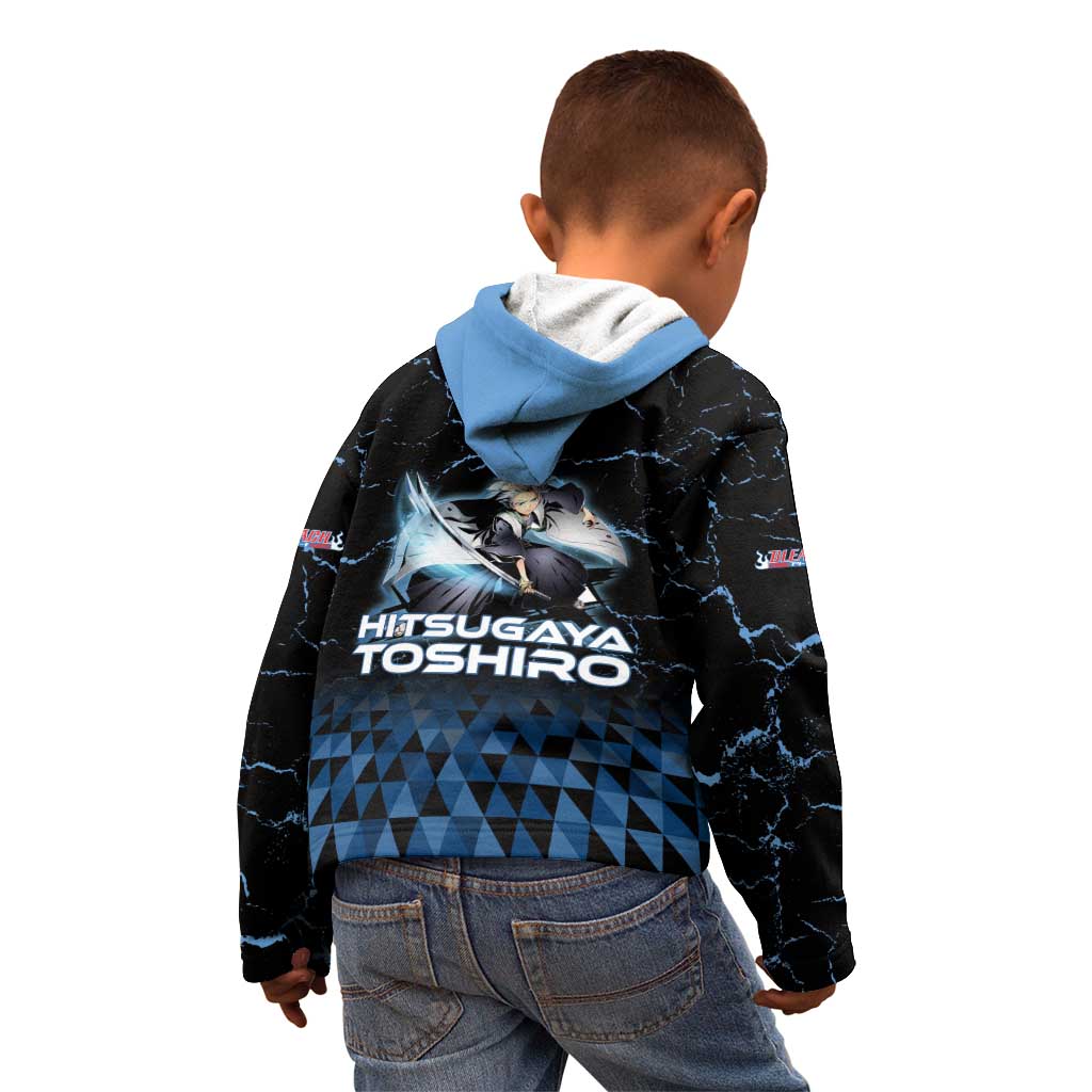 Hitsugaya Toshiro Bleach Kid Hoodie Ice Element Anime Crystal Style