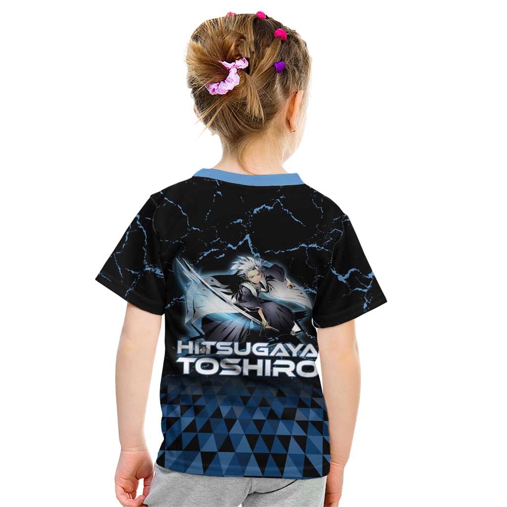 Hitsugaya Toshiro Bleach Kid T Shirt Ice Element Anime Crystal Style
