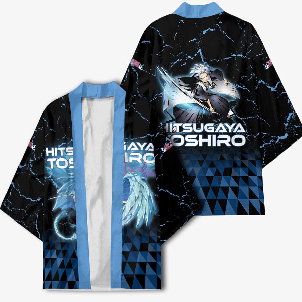 Hitsugaya Toshiro Bleach Kimono Ice Element Anime Crystal Style