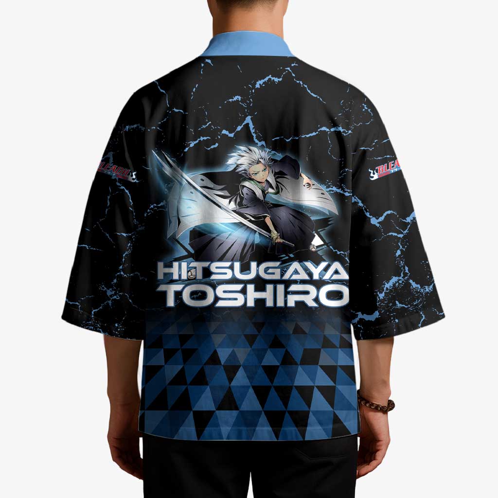 Hitsugaya Toshiro Bleach Kimono Ice Element Anime Crystal Style