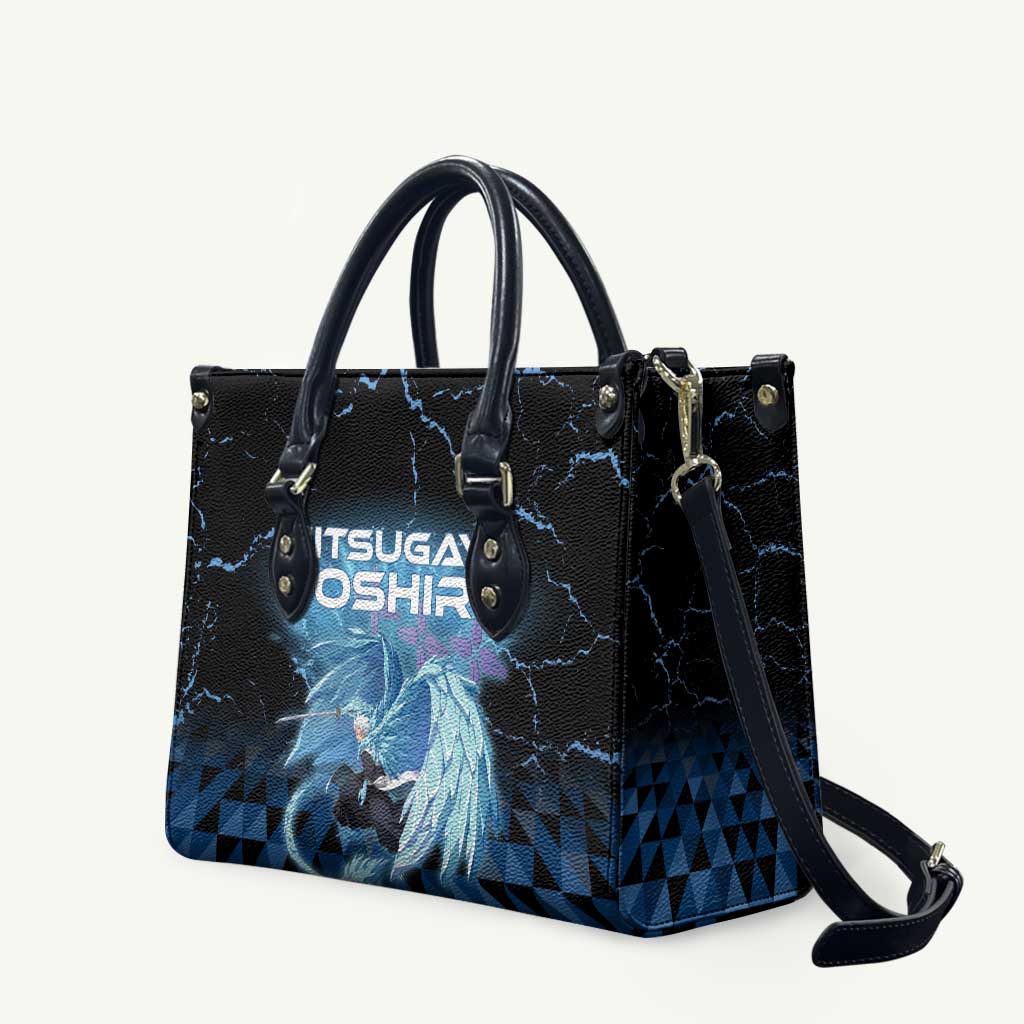 Hitsugaya Toshiro Bleach Leather Bag Ice Element Anime Crystal Style