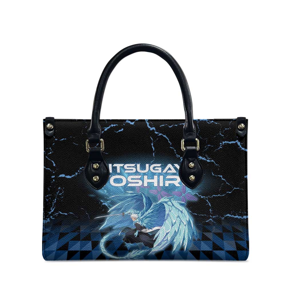 Hitsugaya Toshiro Bleach Leather Bag Ice Element Anime Crystal Style