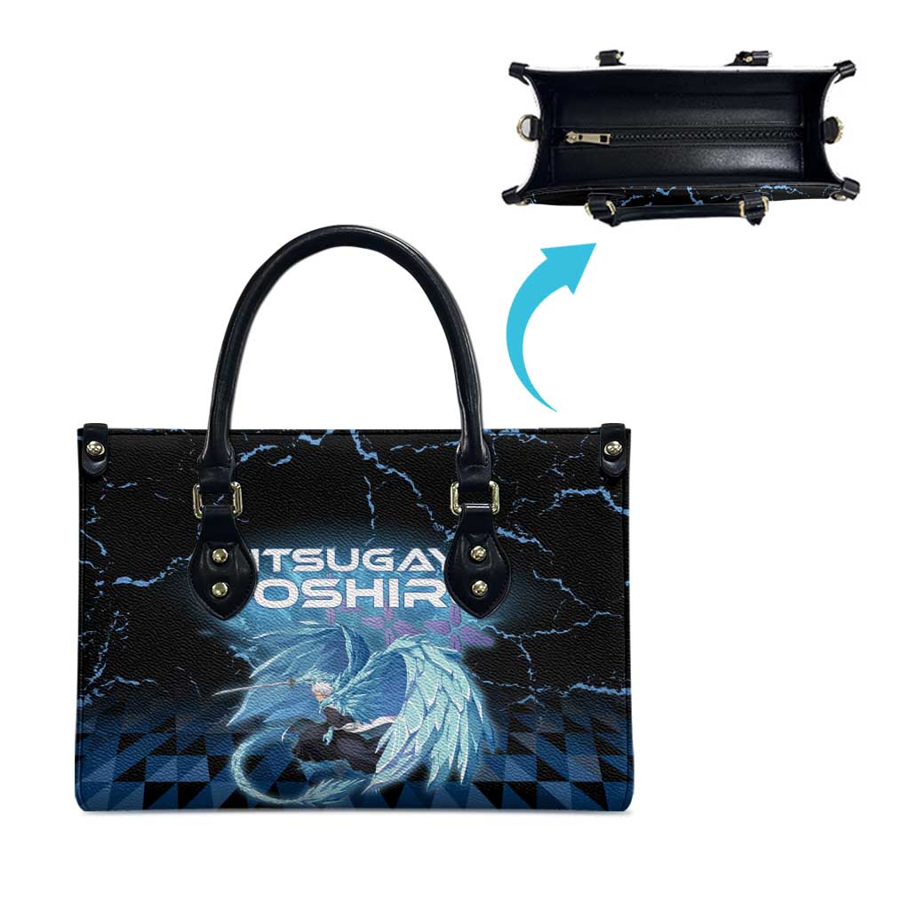 Hitsugaya Toshiro Bleach Leather Bag Ice Element Anime Crystal Style