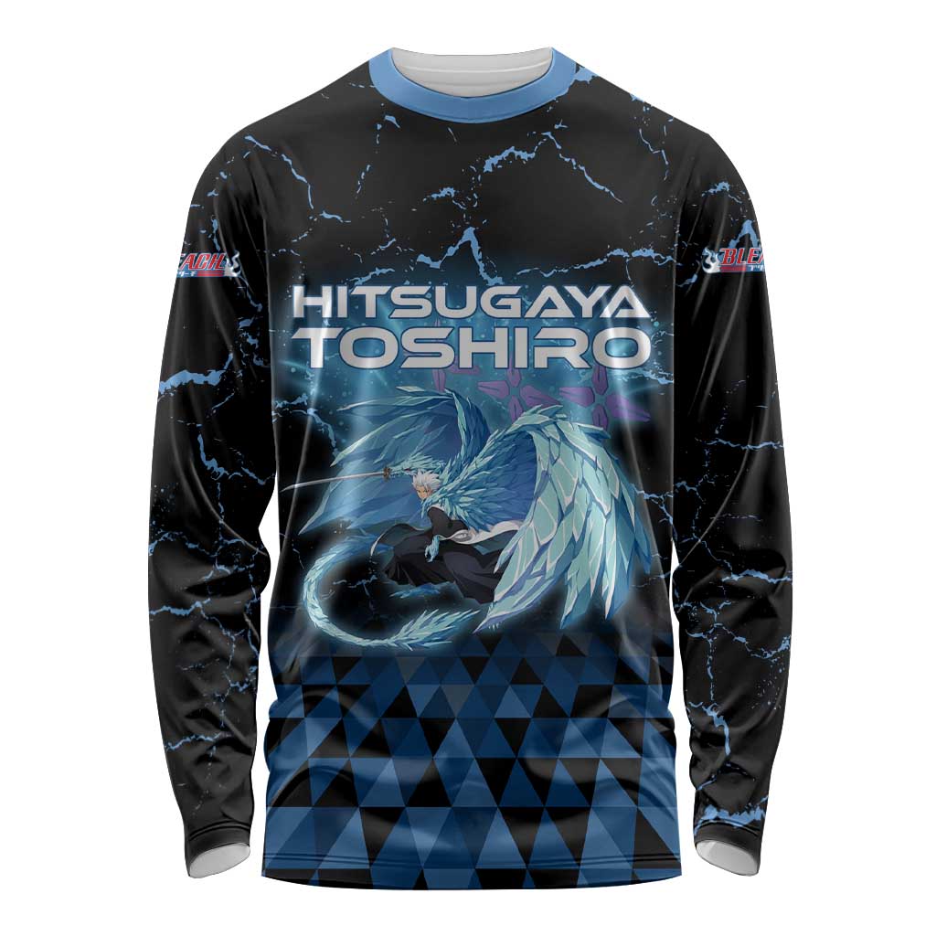Hitsugaya Toshiro Bleach Long Sleeve Shirt Ice Element Anime Crystal Style
