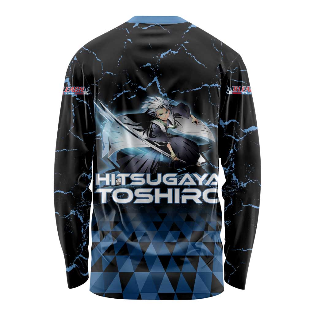 Hitsugaya Toshiro Bleach Long Sleeve Shirt Ice Element Anime Crystal Style