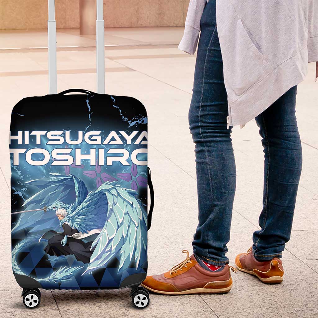 Hitsugaya Toshiro Bleach Luggage Cover Ice Element Anime Crystal Style