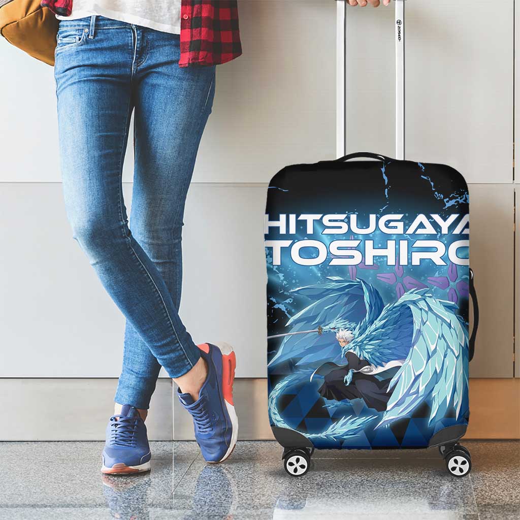 Hitsugaya Toshiro Bleach Luggage Cover Ice Element Anime Crystal Style