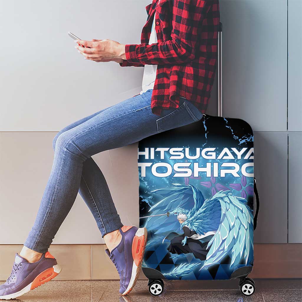 Hitsugaya Toshiro Bleach Luggage Cover Ice Element Anime Crystal Style