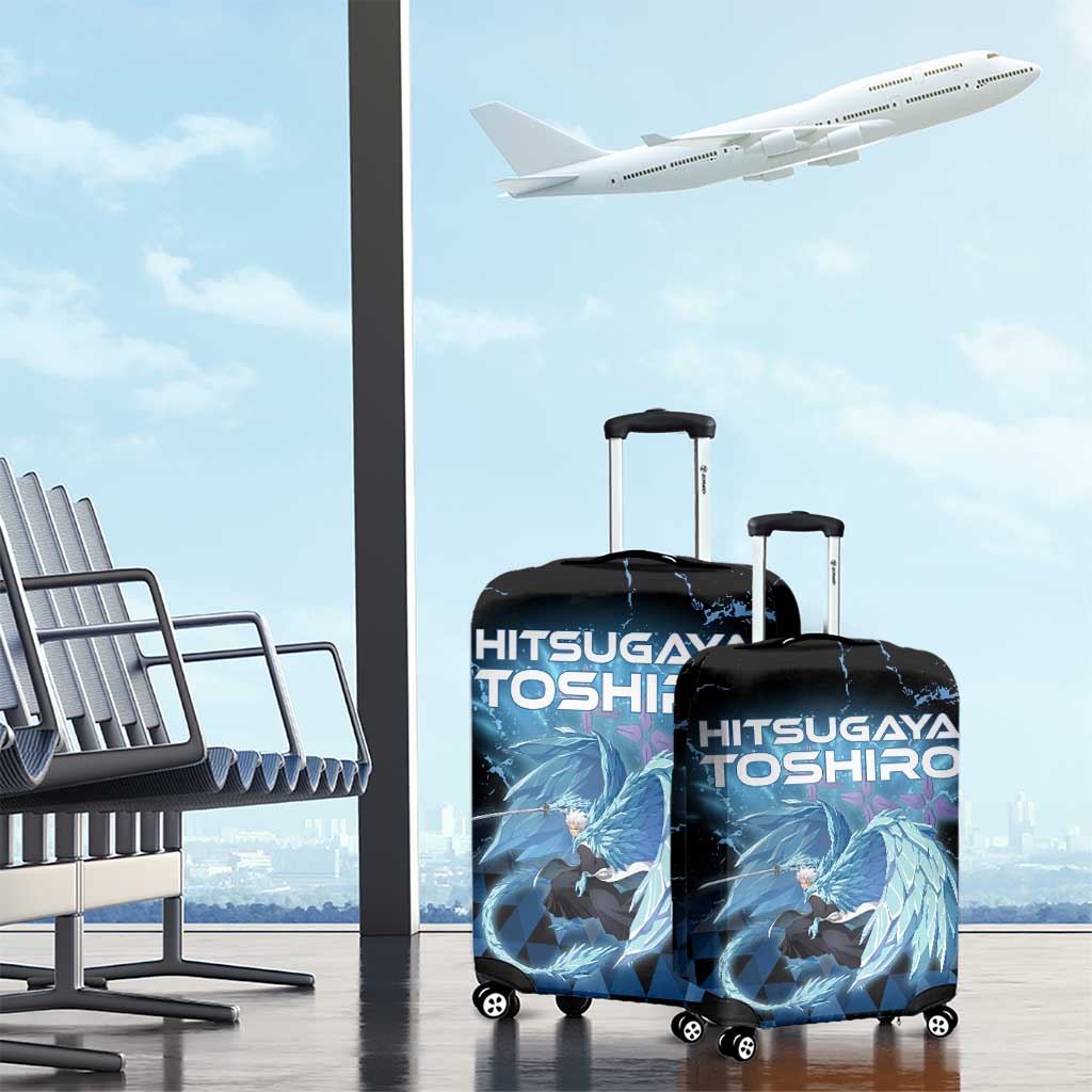 Hitsugaya Toshiro Bleach Luggage Cover Ice Element Anime Crystal Style