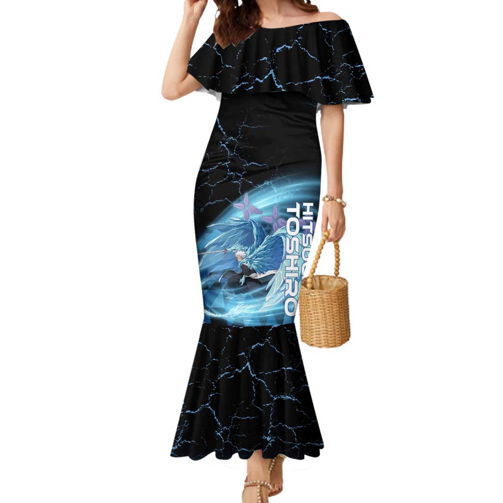 Hitsugaya Toshiro Bleach Mermaid Dress Ice Element Anime Crystal Style