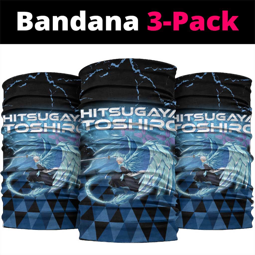 Hitsugaya Toshiro Bleach Neck Gaiter Ice Element Anime Crystal Style