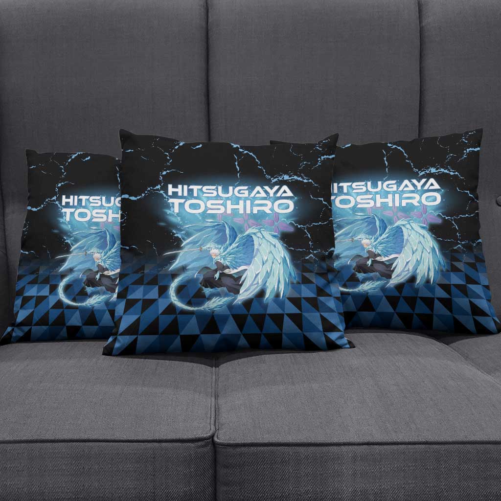 Hitsugaya Toshiro Bleach Pillow Cover Ice Element Anime Crystal Style