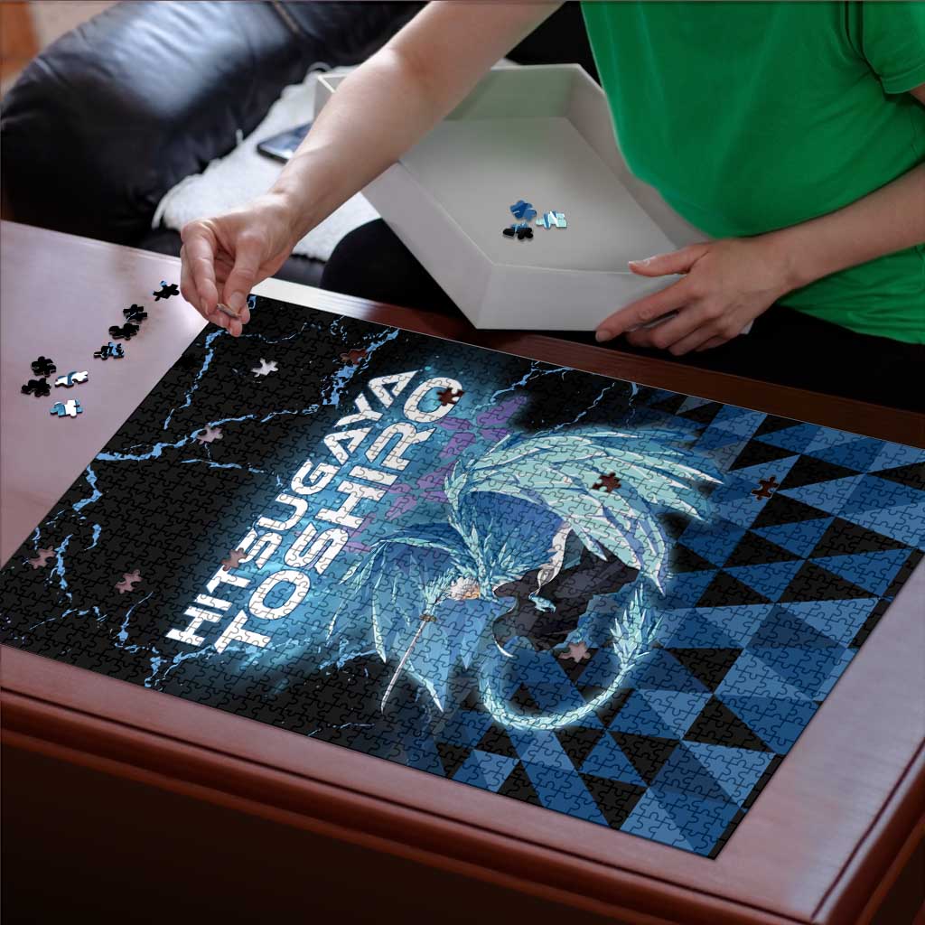 Hitsugaya Toshiro Bleach Puzzle Ice Element Anime Crystal Style