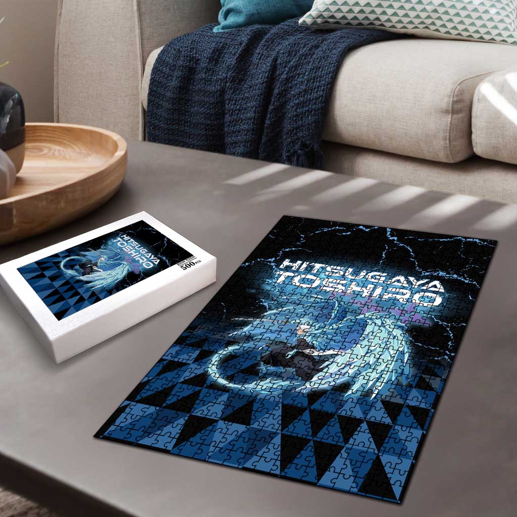 Hitsugaya Toshiro Bleach Puzzle Ice Element Anime Crystal Style