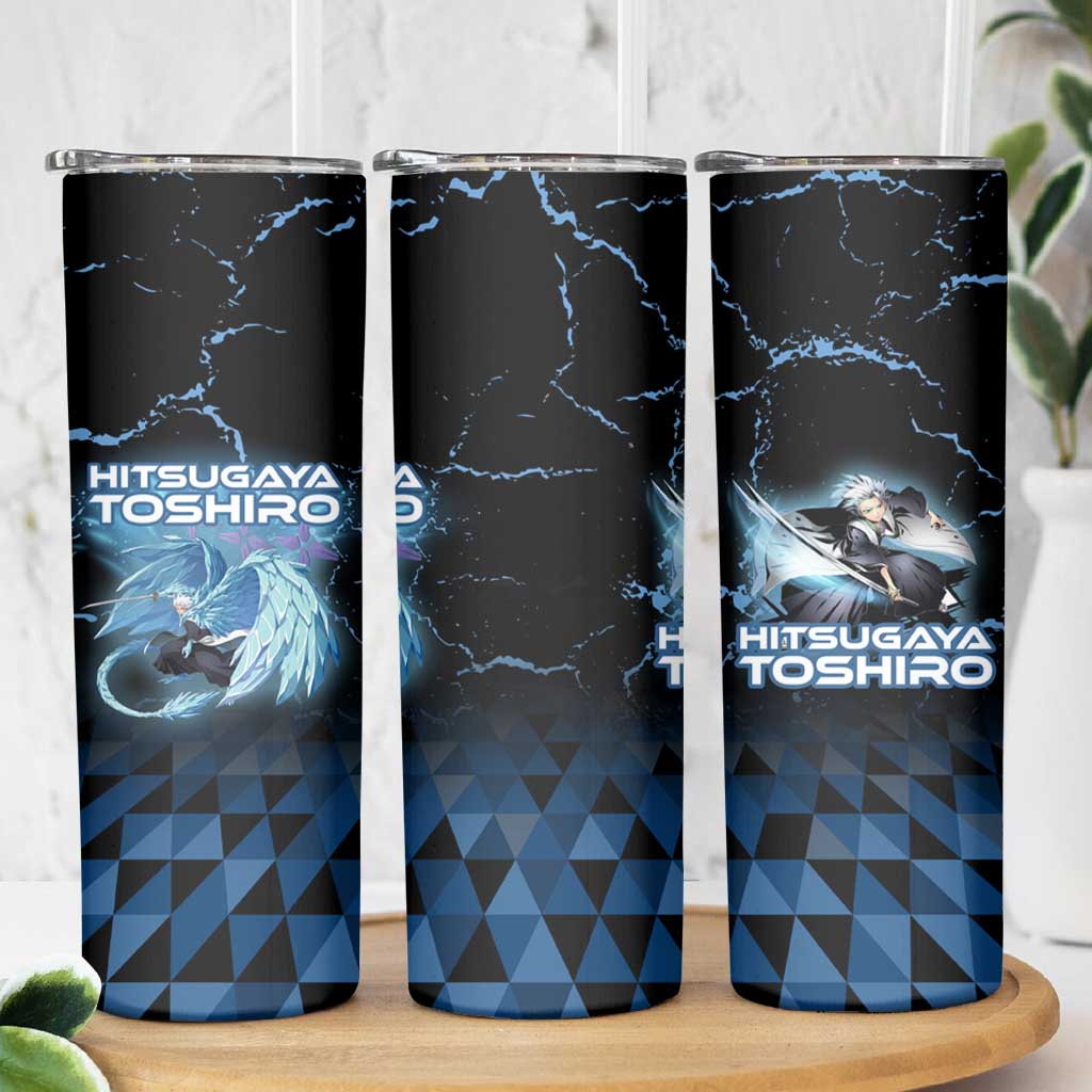 Hitsugaya Toshiro Bleach Skinny Tumbler Ice Element Anime Crystal Style
