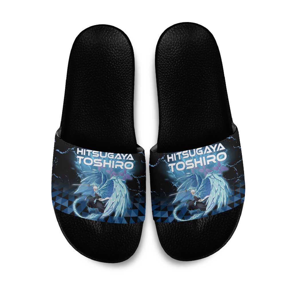 Hitsugaya Toshiro Bleach Slide Sandals Ice Element Anime Crystal Style