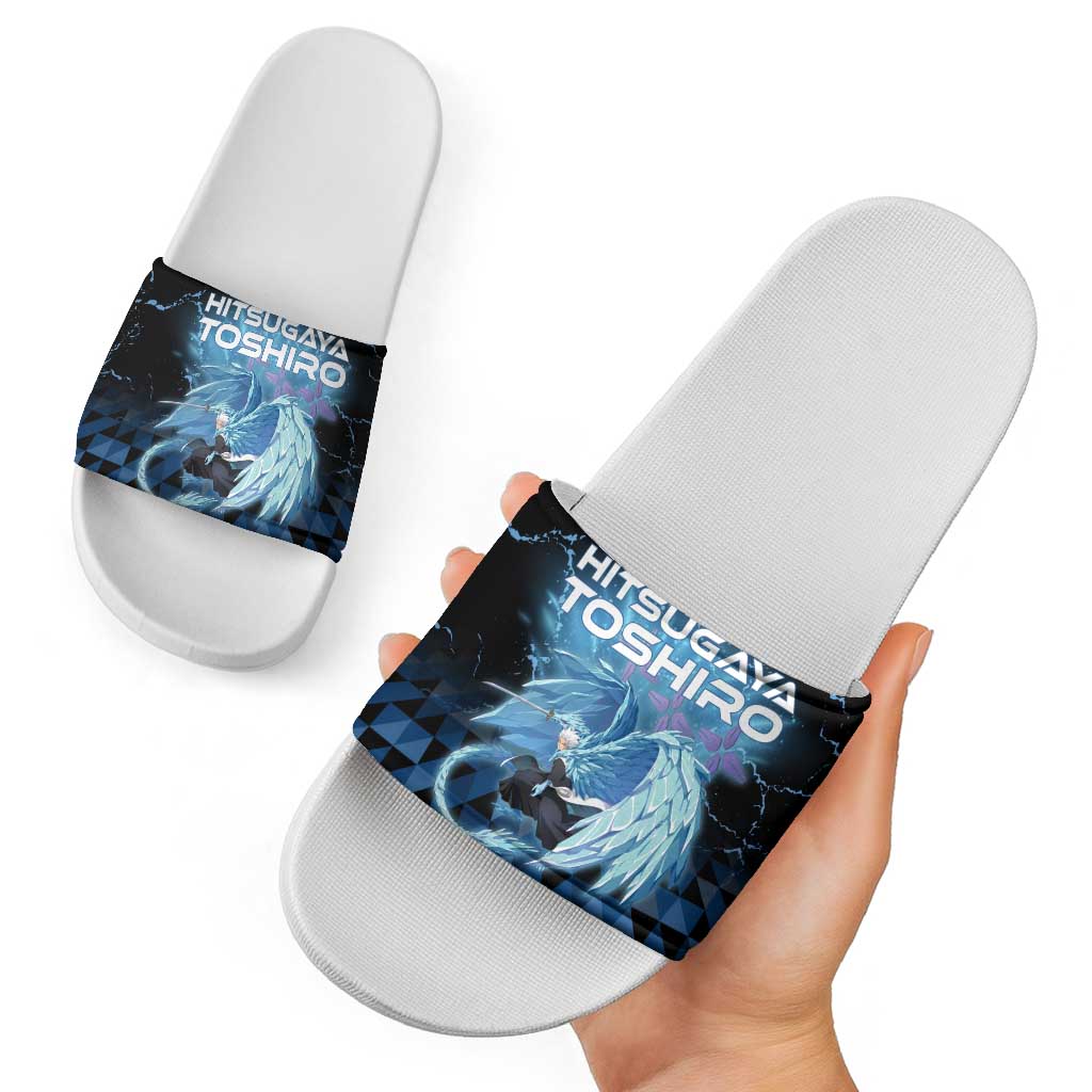 Hitsugaya Toshiro Bleach Slide Sandals Ice Element Anime Crystal Style