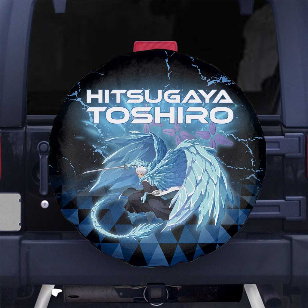Hitsugaya Toshiro Bleach Spare Tire Cover Ice Element Anime Crystal Style