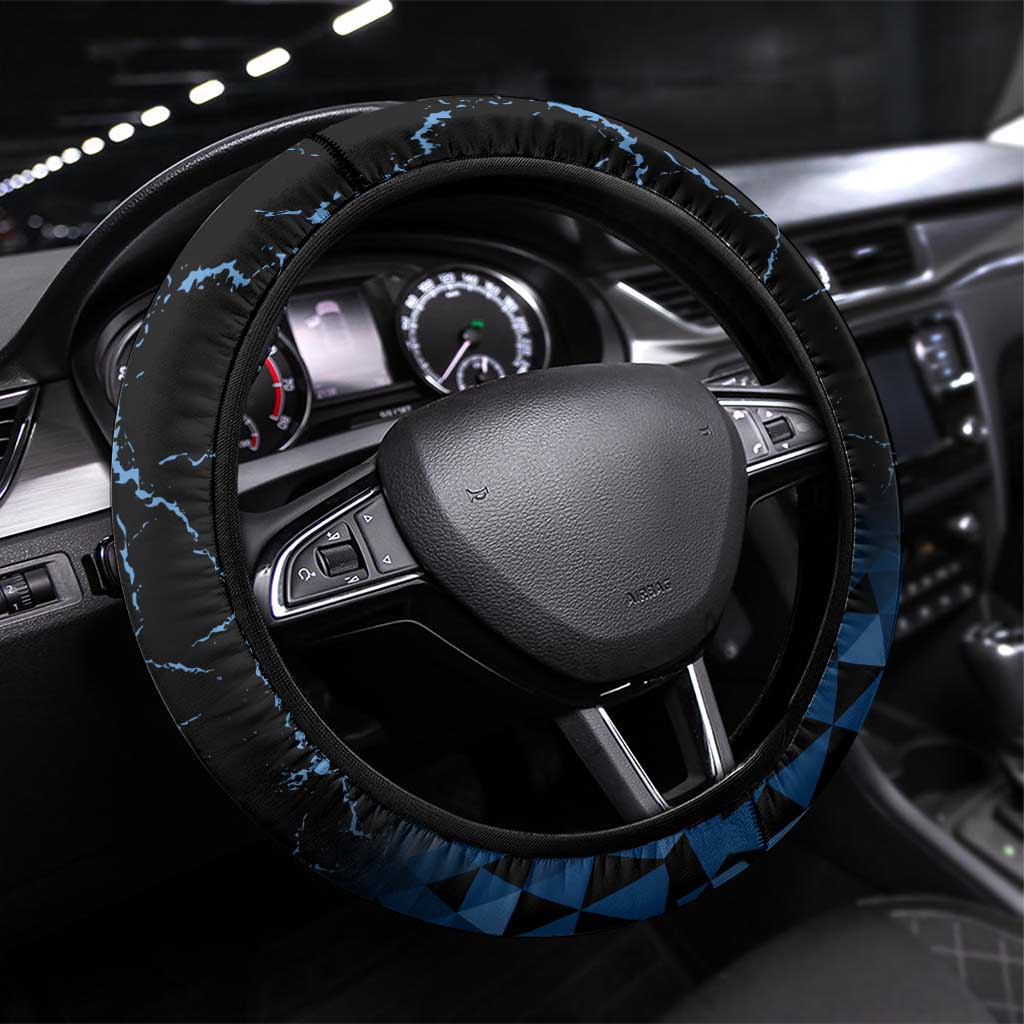 Hitsugaya Toshiro Bleach Steering Wheel Cover Ice Element Anime Crystal Style
