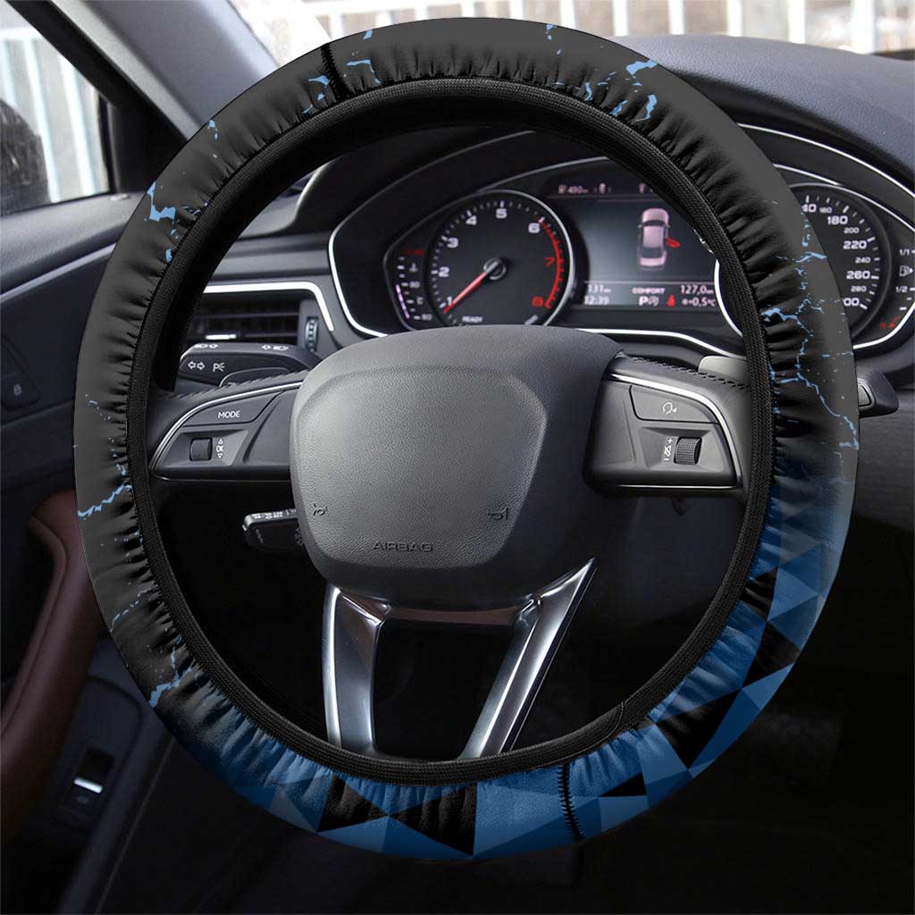 Hitsugaya Toshiro Bleach Steering Wheel Cover Ice Element Anime Crystal Style