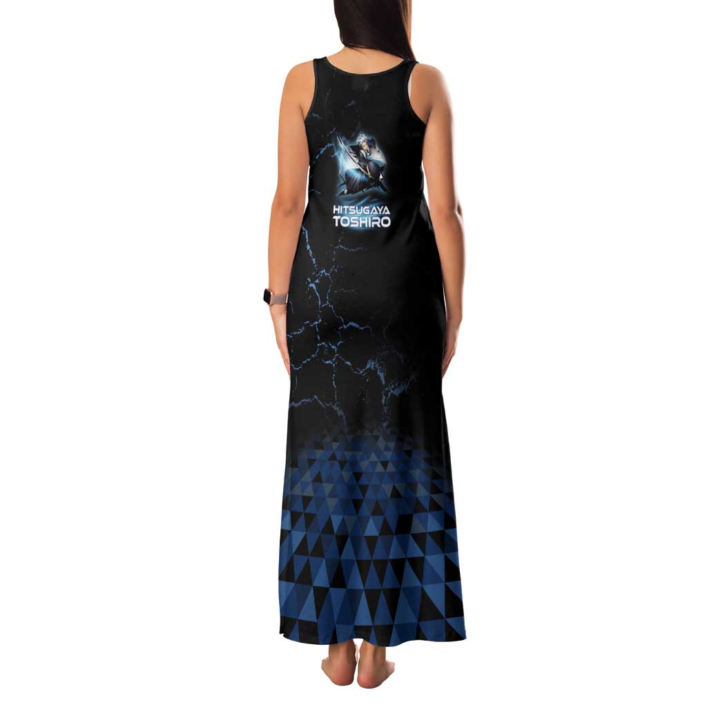 Hitsugaya Toshiro Bleach Tank Maxi Dress Ice Element Anime Crystal Style