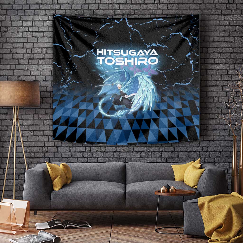 Hitsugaya Toshiro Bleach Tapestry Ice Element Anime Crystal Style