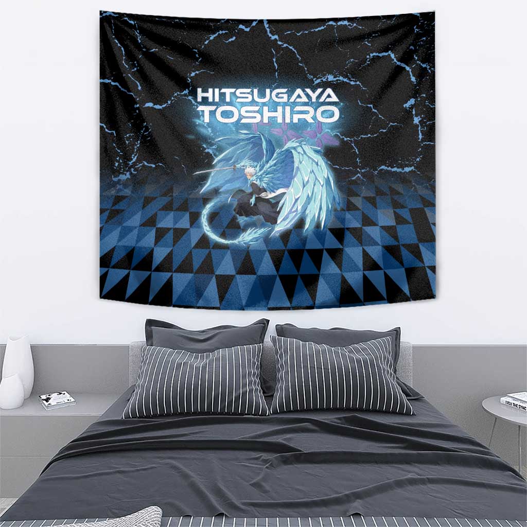 Hitsugaya Toshiro Bleach Tapestry Ice Element Anime Crystal Style
