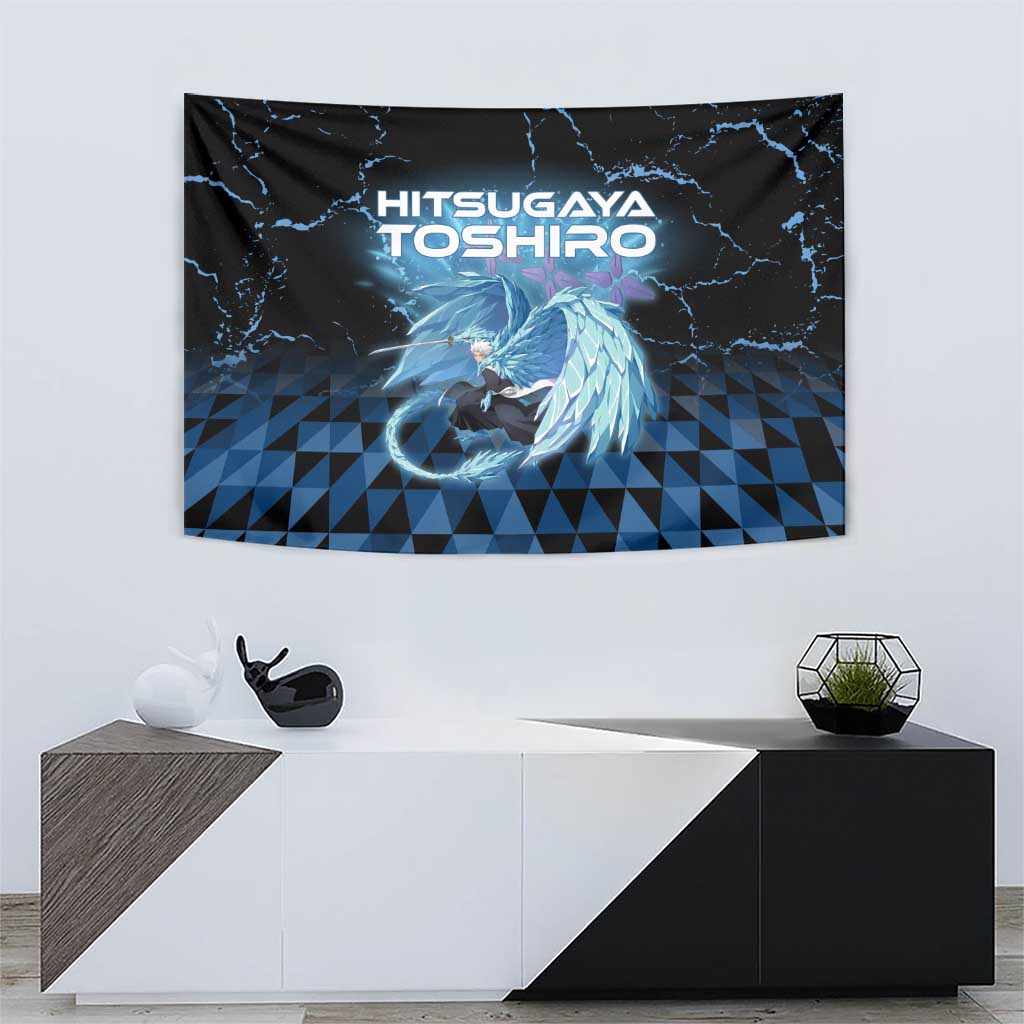 Hitsugaya Toshiro Bleach Tapestry Ice Element Anime Crystal Style