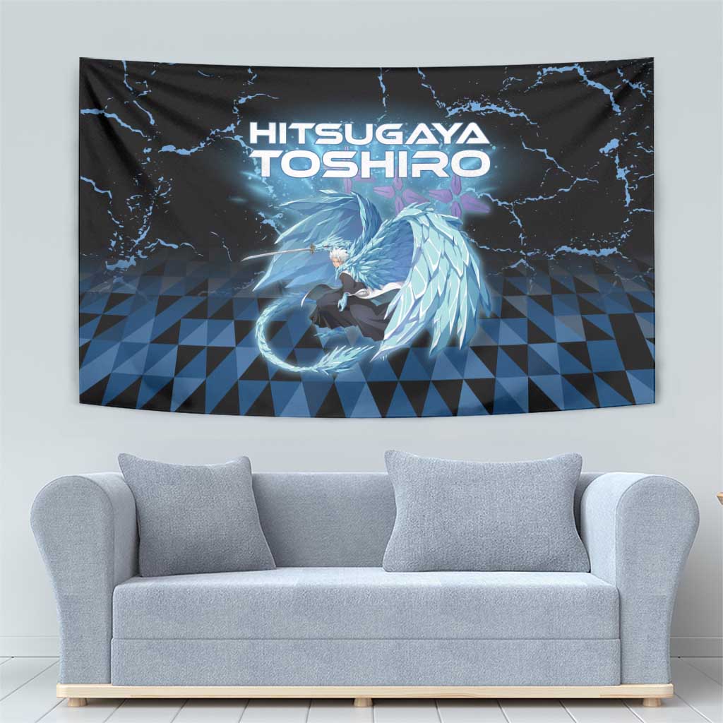 Hitsugaya Toshiro Bleach Tapestry Ice Element Anime Crystal Style