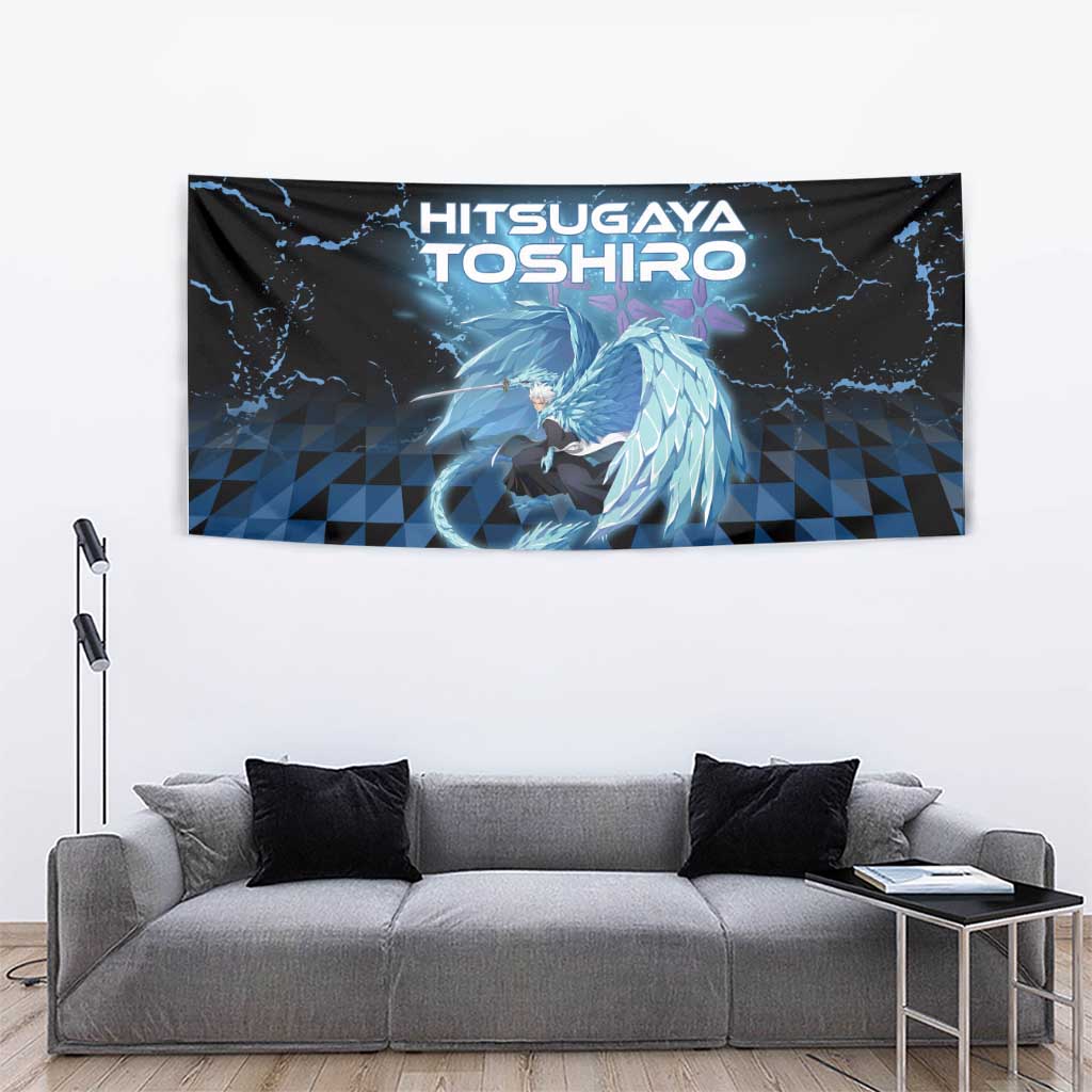 Hitsugaya Toshiro Bleach Tapestry Ice Element Anime Crystal Style